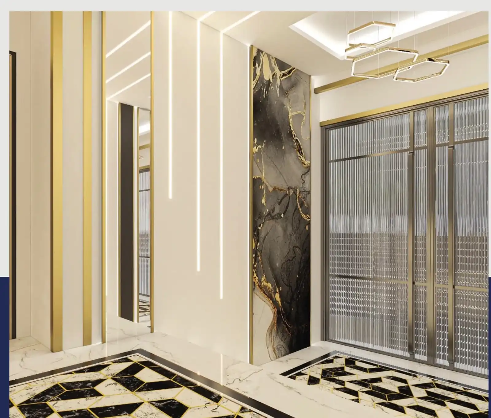 قطعة A 34 — بيت الوطن — مدخل العمارة
