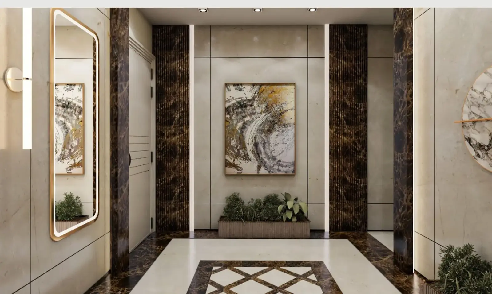 M-28 — بيت الوطن — مدخل العمارة